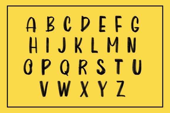 Lemon Bitmap Font