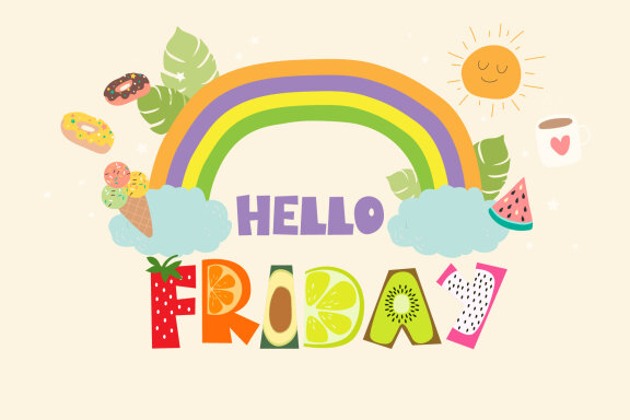 Cute Fruit Color Font
