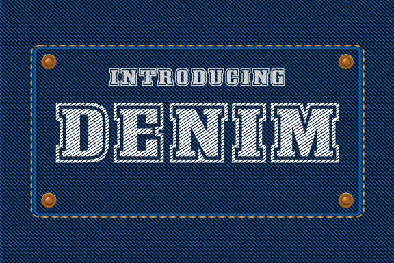 Denim Fonts