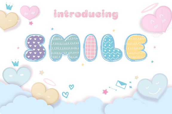 Smile Display Fonts