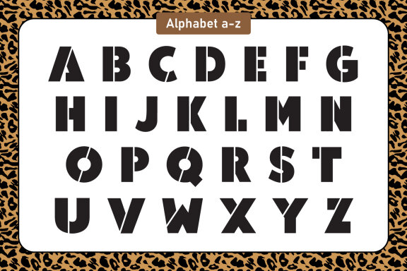 Half Cheetah Color fonts