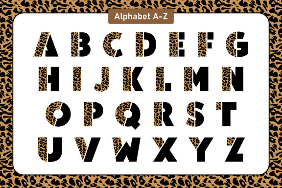 Half Cheetah Color fonts