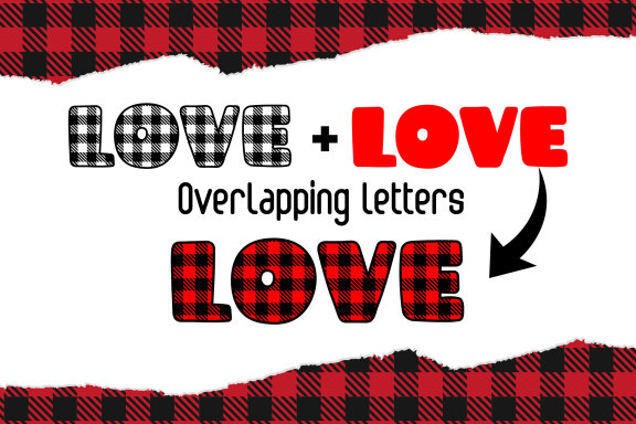 Cute Plaid Font