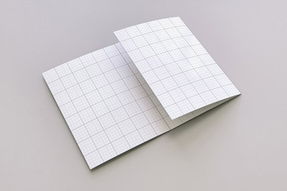 A5 A4 Tri and Bifold Brochure Mockup