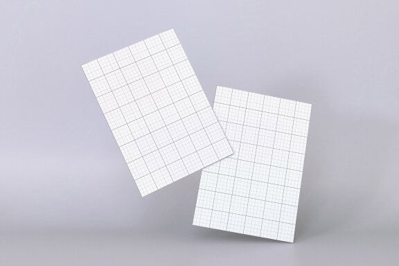 A5 A4 Tri and Bifold Brochure Mockup