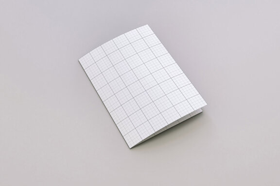 A5 A4 Tri and Bifold Brochure Mockup