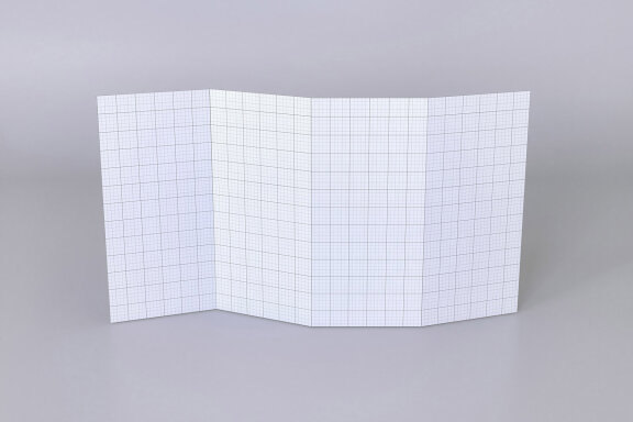 Four Accordion Fold Brochure Mockup