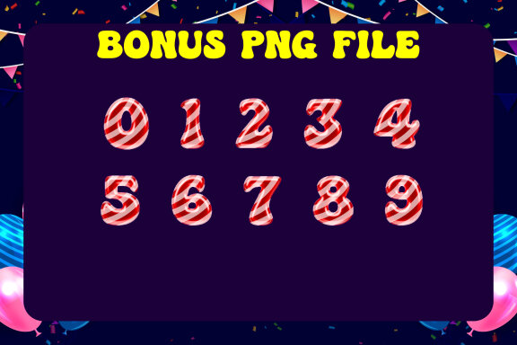 Balloon Groovy Bitmap and Color Font