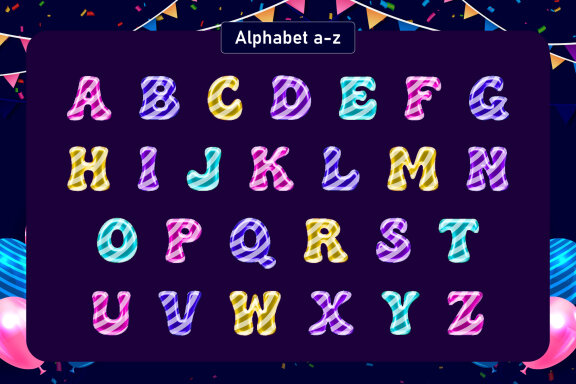 Balloon Groovy Bitmap and Color Font
