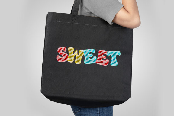 Balloon Groovy Bitmap and Color Font