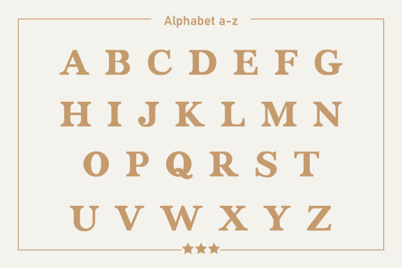 Iris Monogram Fonts
