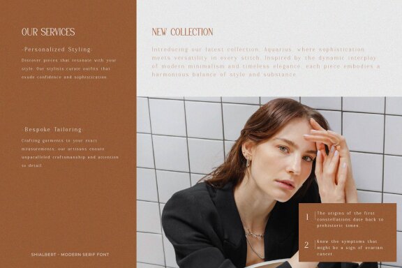 Shialbert | Modern Serif