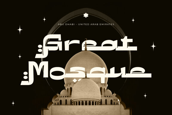 Sabily - An Arabic Style Typeface