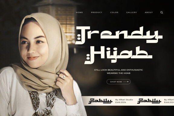 Sabily - An Arabic Style Typeface