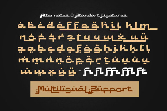 Sabily - An Arabic Style Typeface
