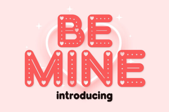 Be Mine Decorative Font