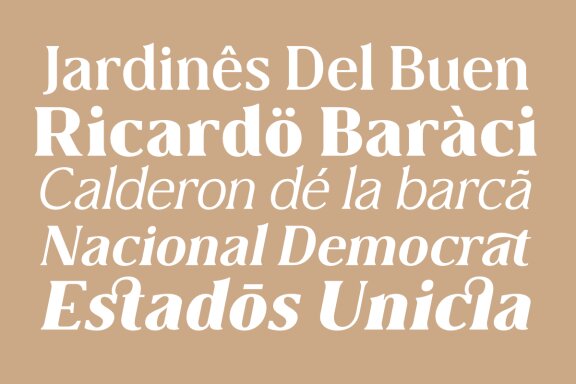 Collager - Modern Serif Family