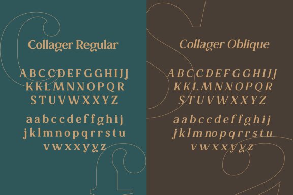 Collager - Modern Serif Family