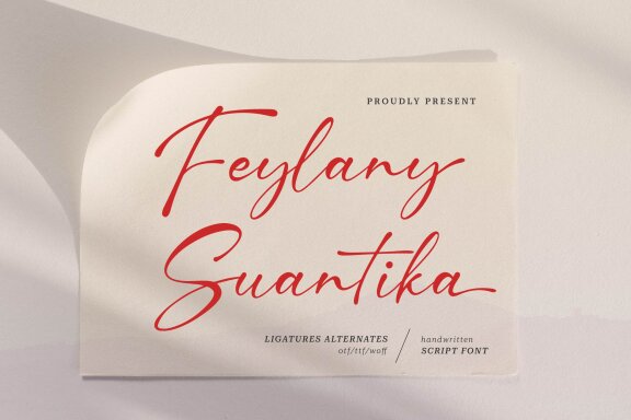 Feylany Suantika | Handwritten Script