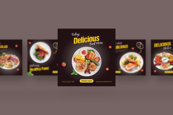 Food - Instagram Post Template