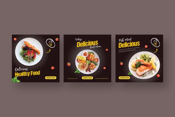 Food - Instagram Post Template