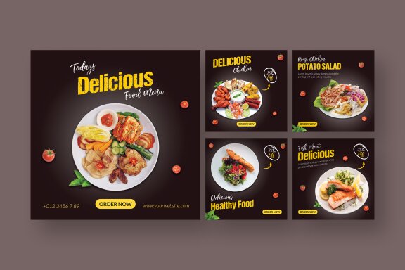 Food - Instagram Post Template