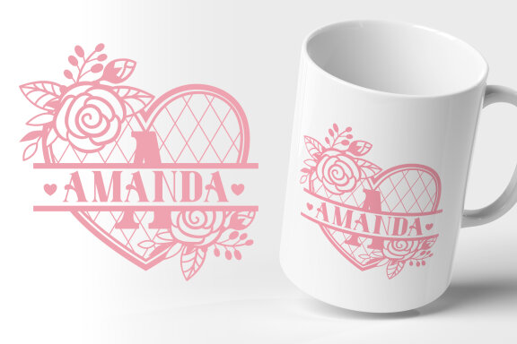 Love Monogram Decorative Font