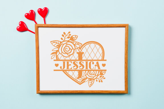 Love Monogram Decorative Font