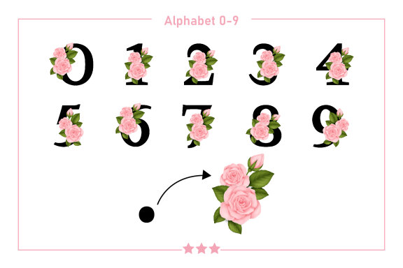 Aroma Monogram Decorative Fonts