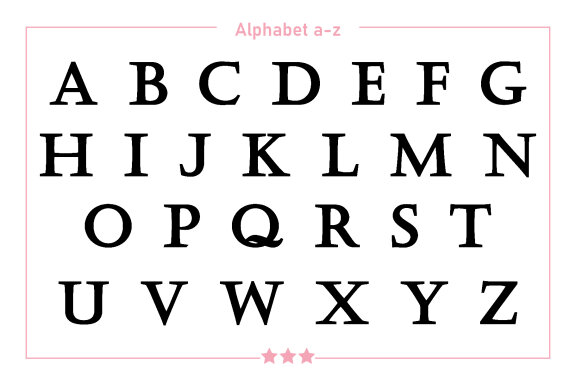 Aroma Monogram Decorative Fonts