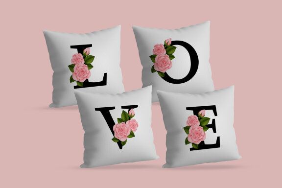Aroma Monogram Decorative Fonts