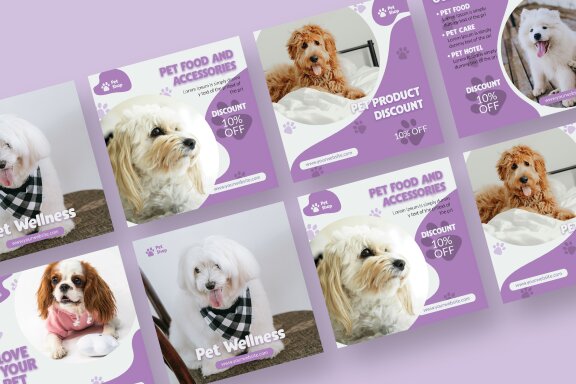PetShop - Instagram Post Template