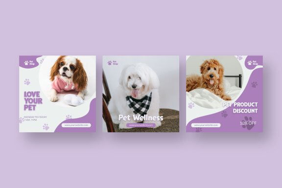 PetShop - Instagram Post Template