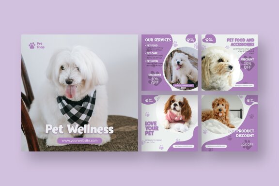 PetShop - Instagram Post Template