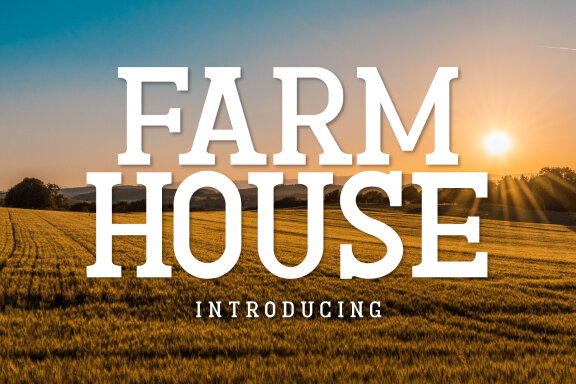 Farmhouse Font