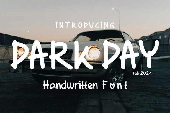 Dark Day Font