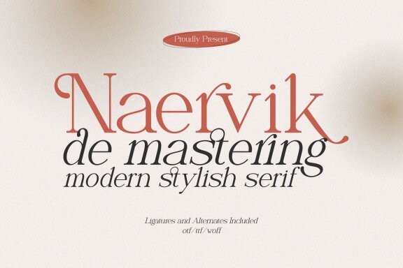 Naervik | Modern Serif
