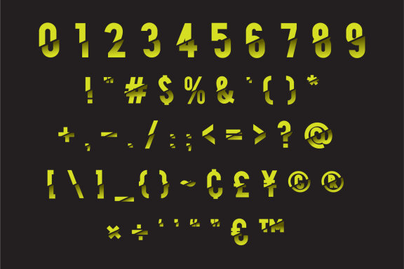 Over Speed Color Font