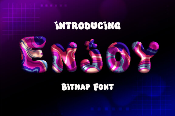 Enjoy Bitmap Font
