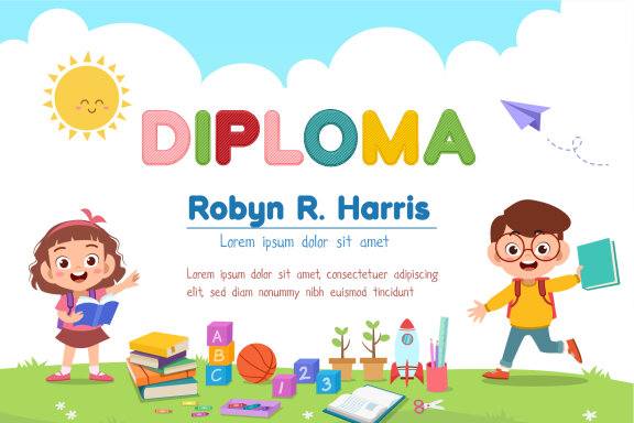 Smart Kids Bitmap Font