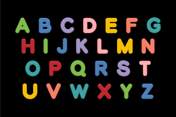 Smart Kids Bitmap Font