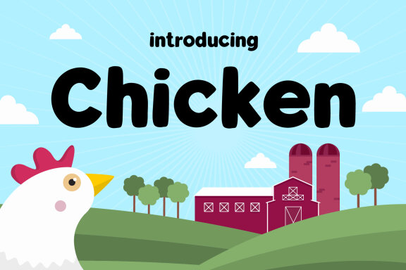 Chicken Font