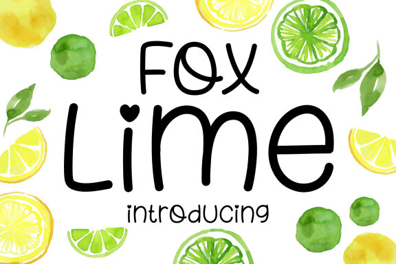 Fox Lime Font