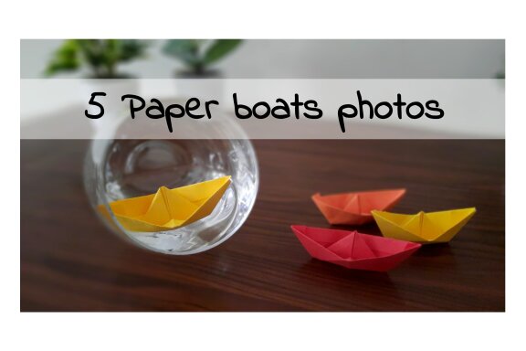 5 Paper boats photos