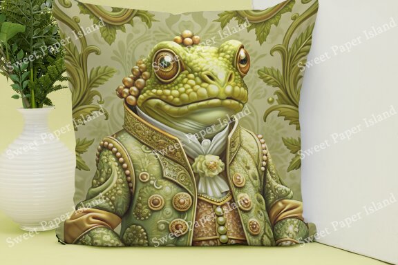 Pack of 6 Digital Papers - The Kingdom of Nobles Reptiles