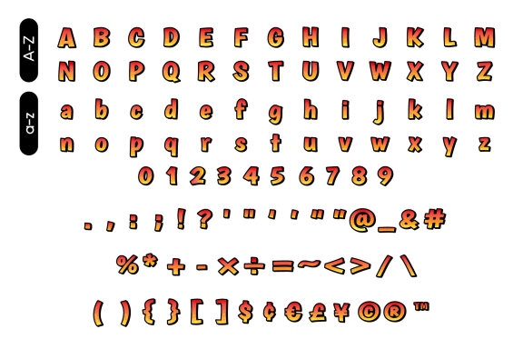 Fox Comic Color Font