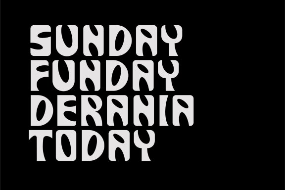 Derania - Monstera Font