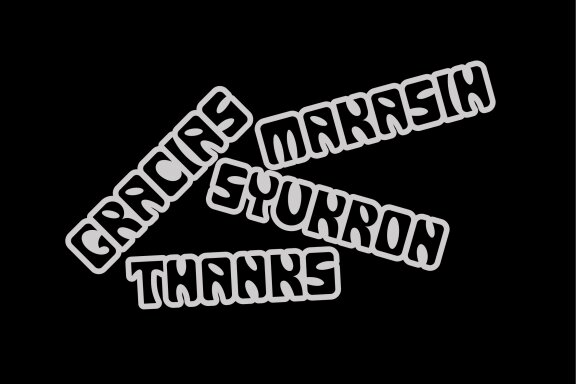 Derania - Monstera Font