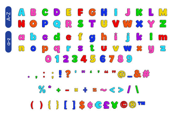 Fox Bright Color Font
