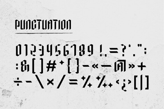 Abkad - Modern Gothic Font